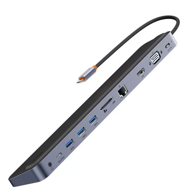 هاب تایپ سی 11 پورت بیسوس Baseus BS-OH060 WKSX030013