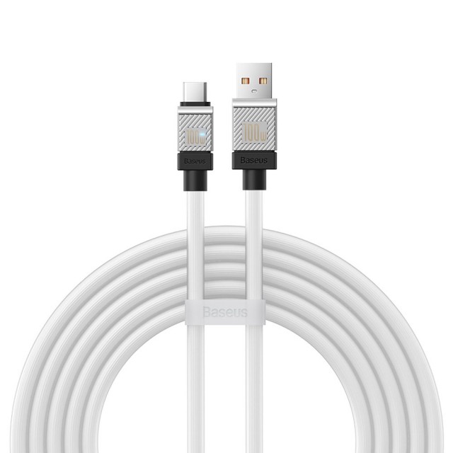 کابل شارژ USB به Type-C بیسوس مدل CoolPlay CB000046 CAKW000701 طول 2 متر توان 100 وات