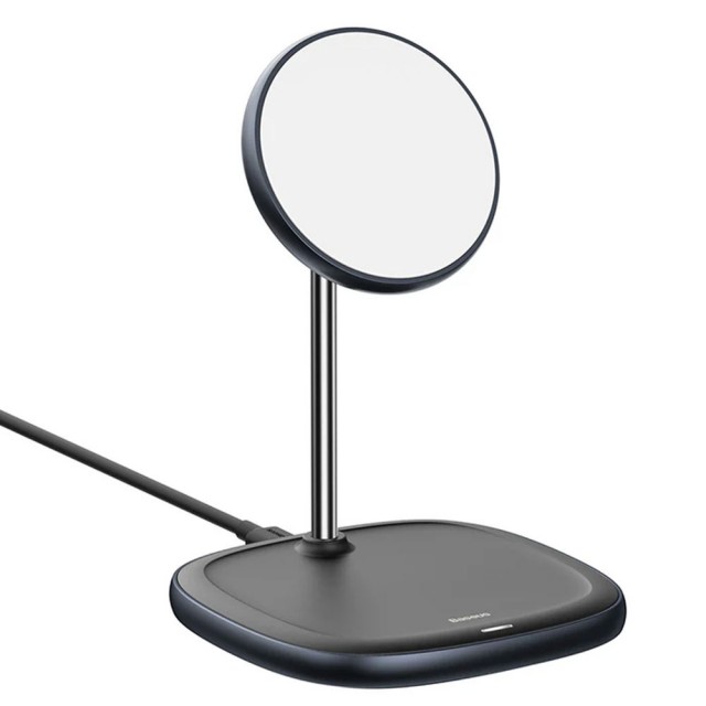 پایه نگهدارنده مگنتی و شارژر وایرلس بیسوس Swan WXSW-01 توان 15 وات
