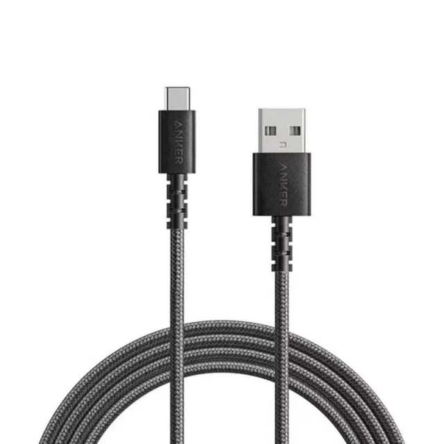 کابل شارژ USB به Type-C انکر مدل PowerLine Select+ A8022 طول 0.9 متر توان 2 آمپر