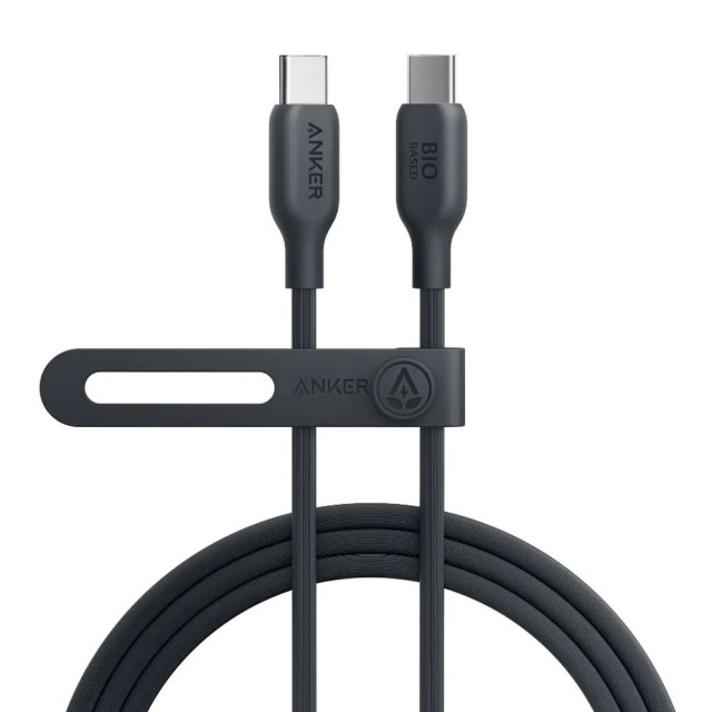 کابل شارژ USB-C به USB-C انکر 544 مدل A80F1 طول 0.9 متر توان 140 وات