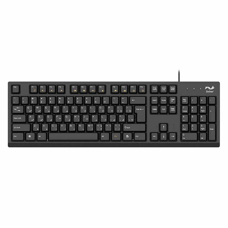 کیبورد باسیم زیچر مدل Sicher KB110