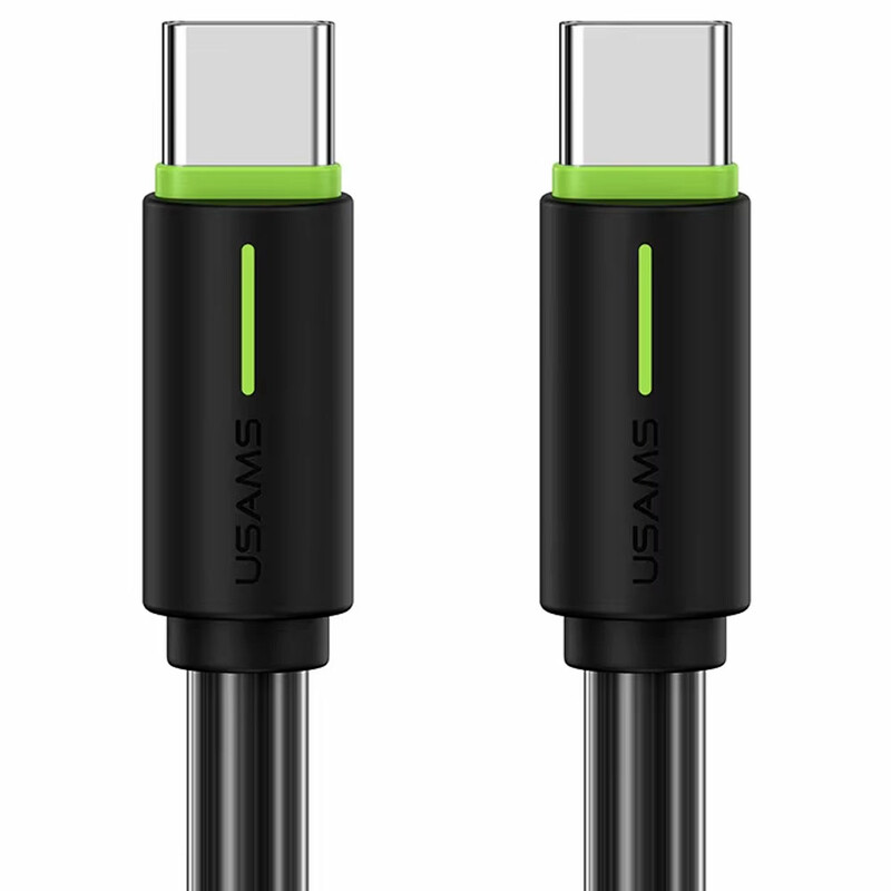 کابل شارژ USB-C به USB-C یوسمز مدل SJ734  طول 1 متر توان 60 وات