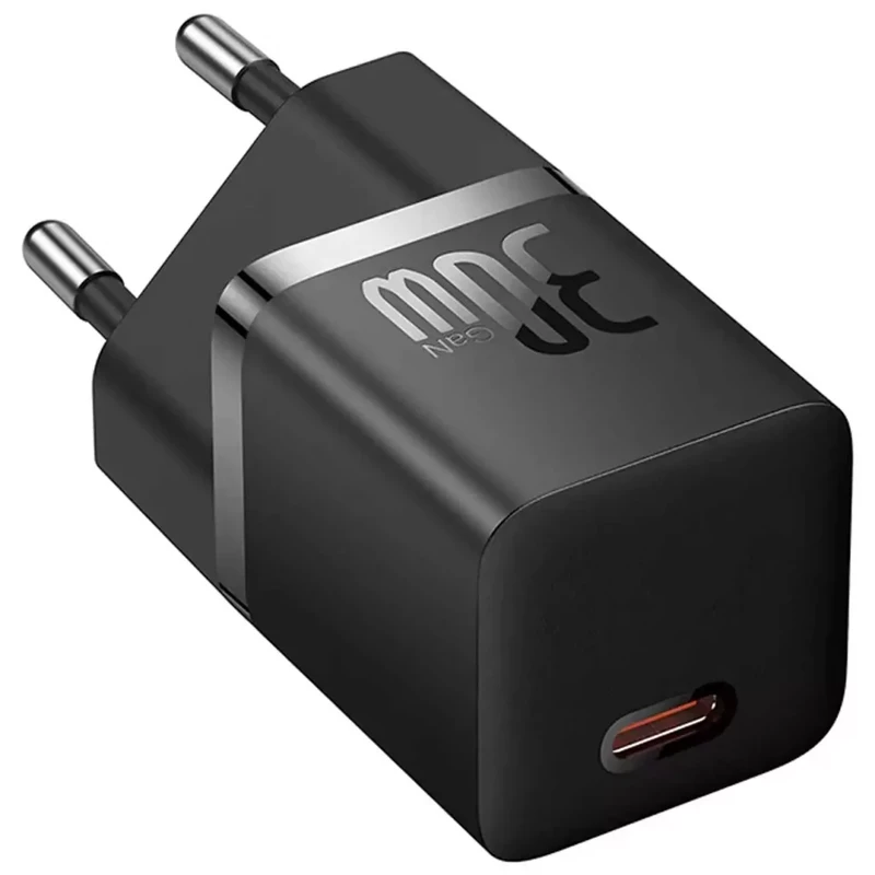 شارژر دیواری بیسوس GaN5 Fast Charger CCGN070401 توان 30 وات