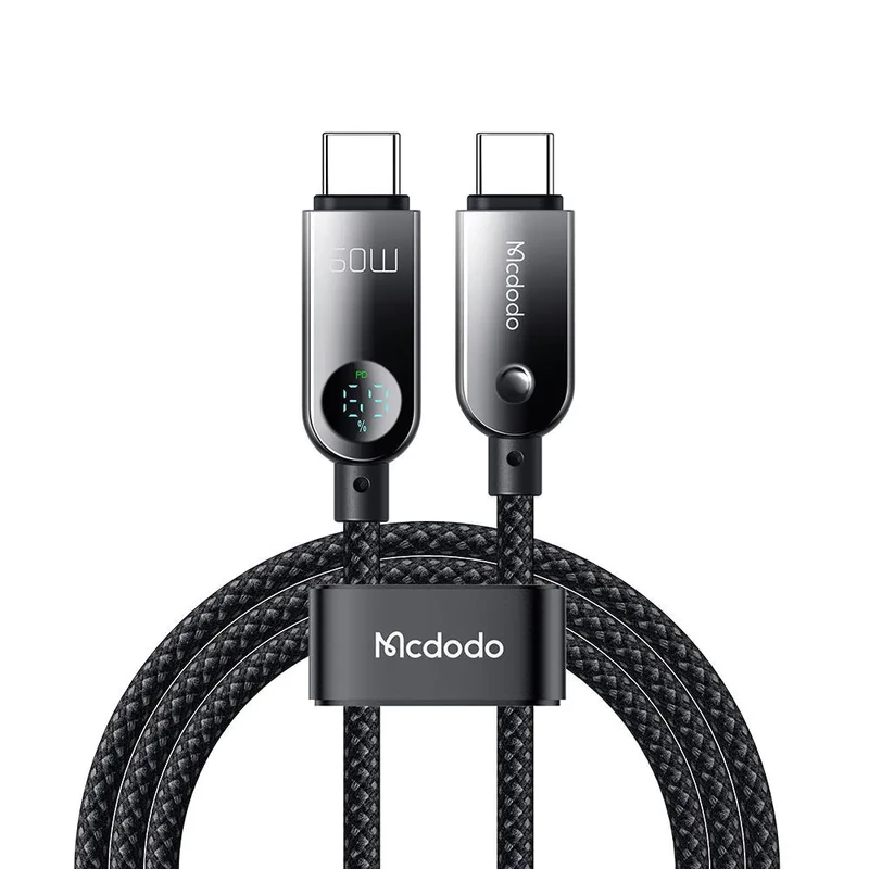 کابل شارژ USB-C به USB-C مک دودو مدل CA-478 طول 1.2 متر توان 60 وات