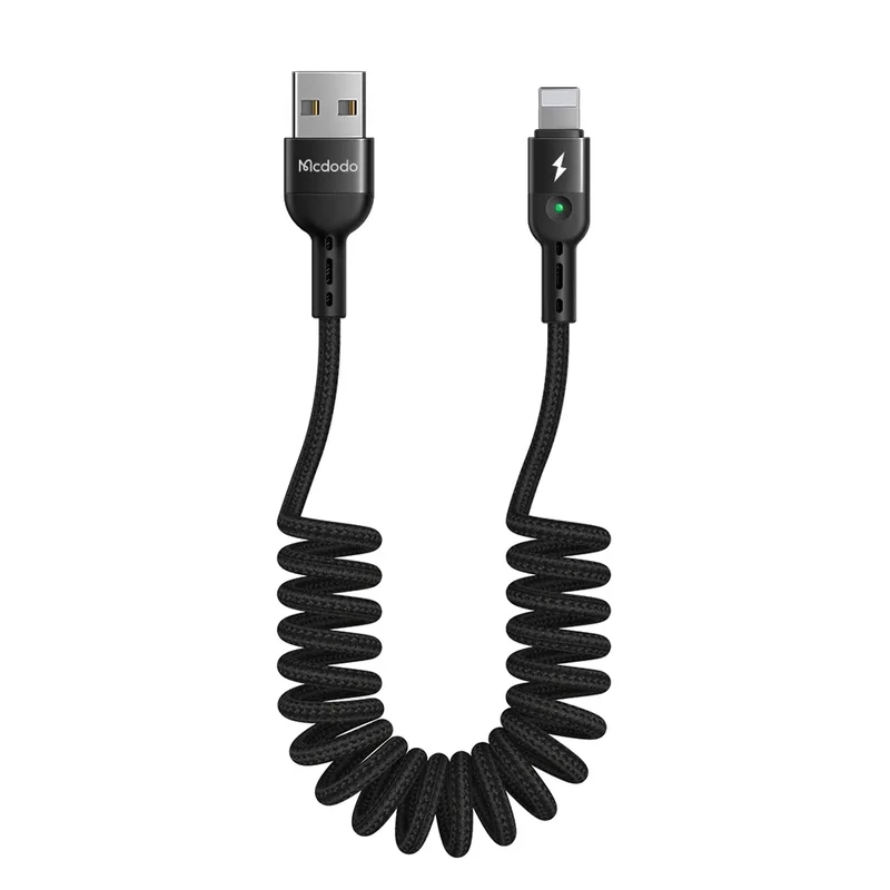 کابل شارژ USB به لایتنینگ مک دودو مدل CA-641 طول 1.8 متر توان 2 آمپر