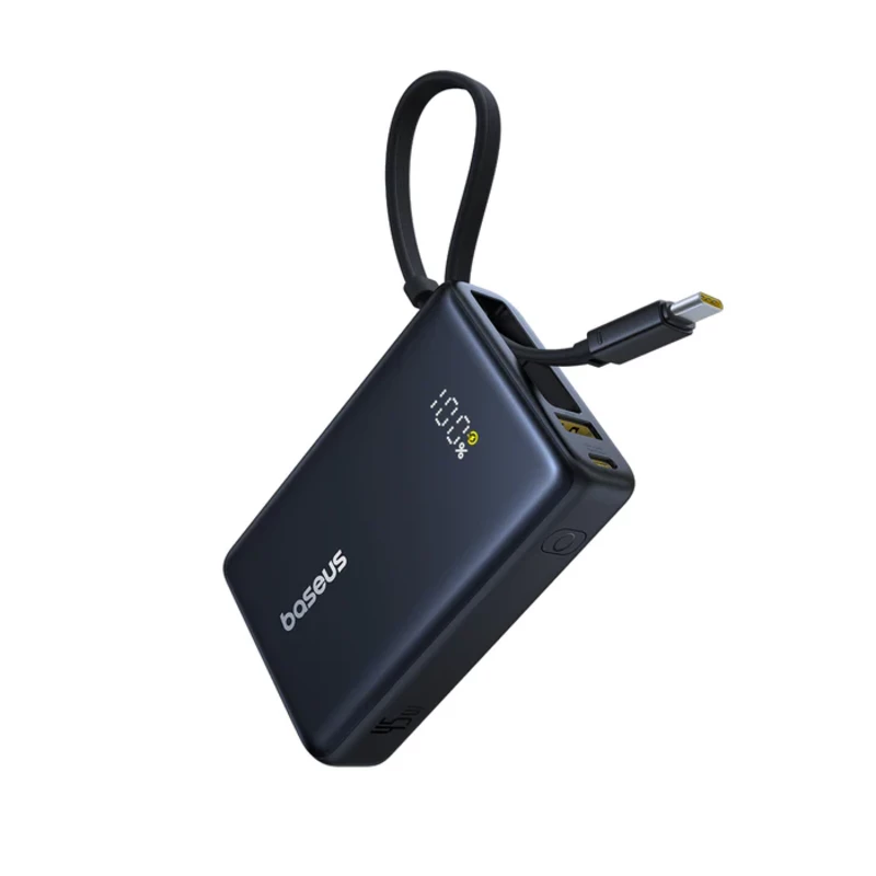 پاوربانک بیسوس مدل PicoGo PPPG-1W45C ظرفیت 10000 میلی آمپر توان 45 وات
