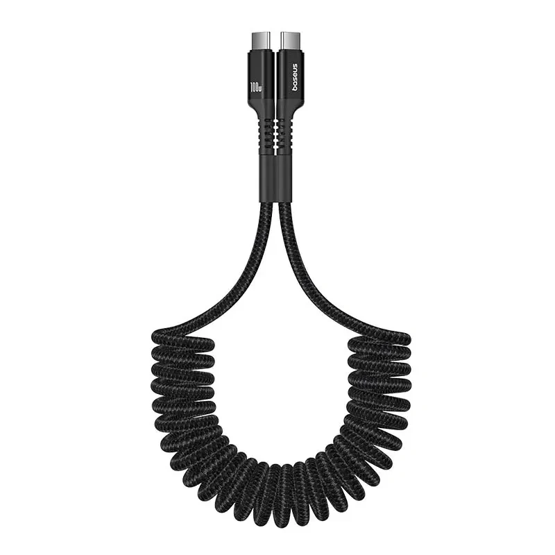 کابل شارژ USB-C به USB-C بیسوس مدل Fish-Eye P10320203111-00 طول 1 متر توان 100 وات