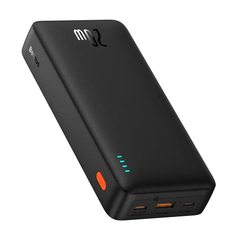 پاوربانک بیسوس مدل Airpow PPAP20K ظرفیت 20000 میلی آمپر توان 20 وات