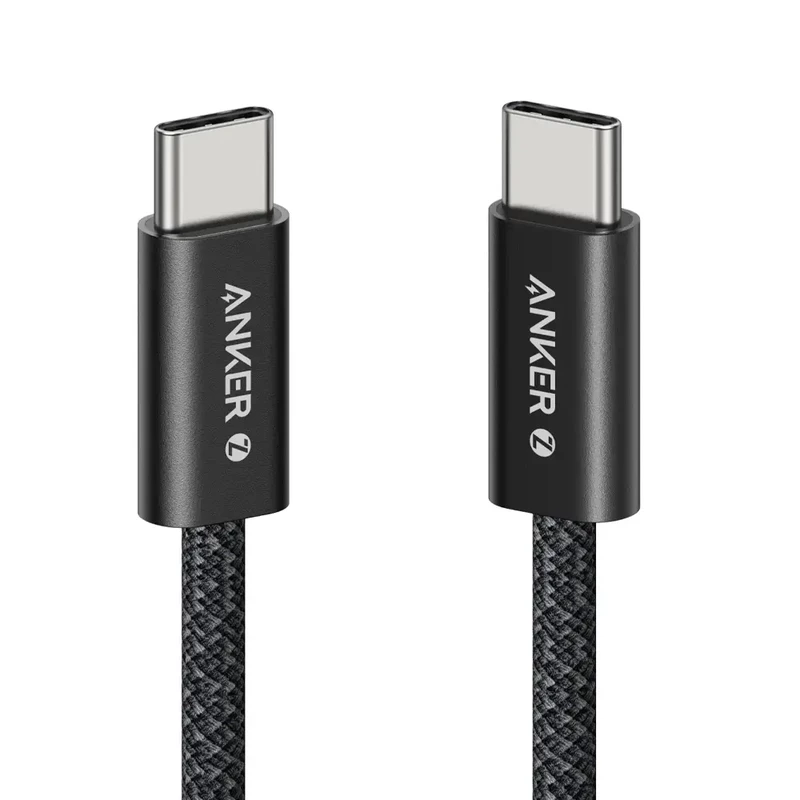 کابل شارژ USB-C به USB-C انکر Zolo مدل A8060 طول 1.8 متر توان 240 وات