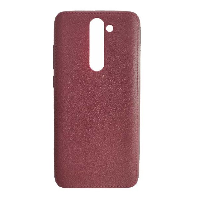 قاب ژله‌ای طرح چرم کد1 شیاومی Note 8 Pro