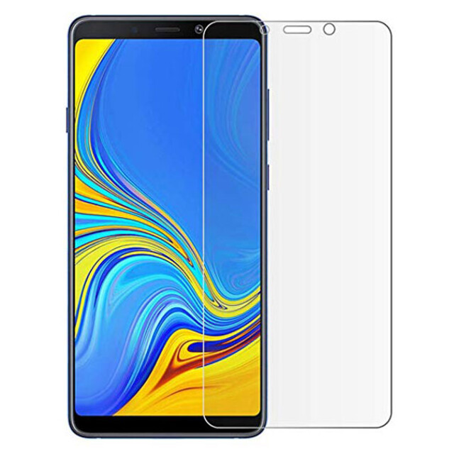 محافظ صفحه نمایش شیشه‌ای 414 گوشی موبایل سامسونگ A9 2018