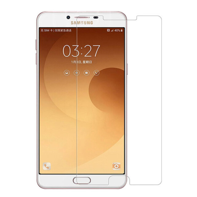 محافظ صفحه نمایش شیشه‌ای 414 گوشی موبایل سامسونگ C9 Pro