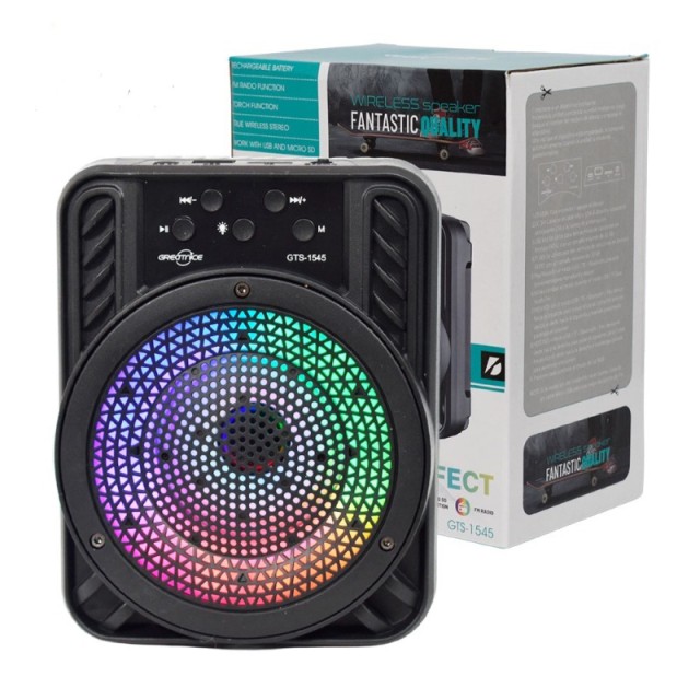 اسپیکر بلوتوثی قابل حمل گریت نایس مدل GTS-1545
