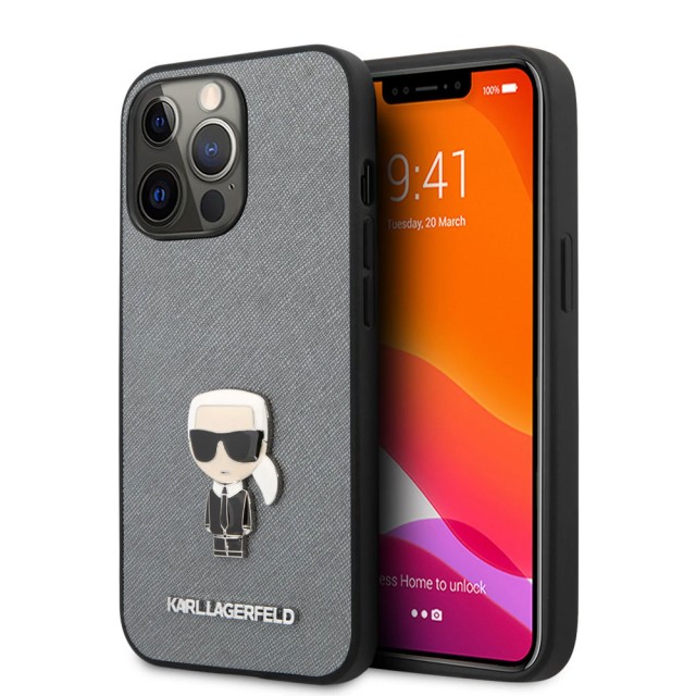 قاب کارل لاگرفلد مدل KLHCP13XIKMSSL موبایل آیفون iPhone 13 Pro Max