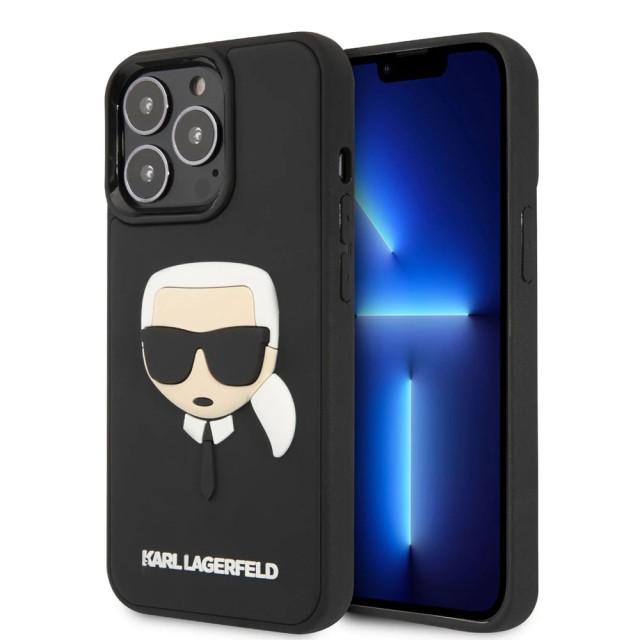قاب کارل لاگرفلد مدل KLHCP14XKH3DBK موبایل آیفون iPhone 14 Pro Max
