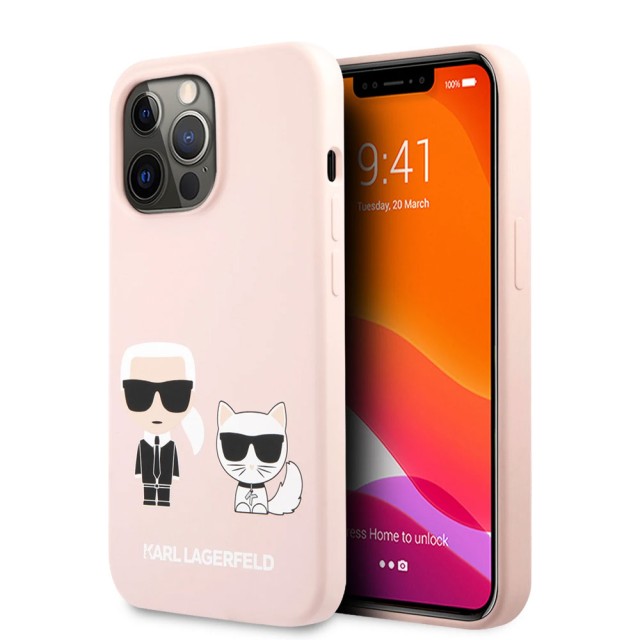 قاب کارل لاگرفلد مدل KLHMP14LSSKCI موبایل آیفون iPhone 14 Pro