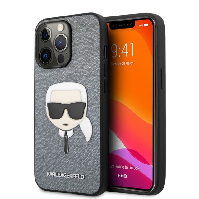 قاب کارل لاگرفلد مدل KLHCP14LSAPKHG موبایل آیفون iPhone 14 Pro