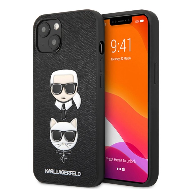 قاب کارل لاگرفلد مدل KLHCP13MSAKICKCBK موبایل آیفون iPhone 13
