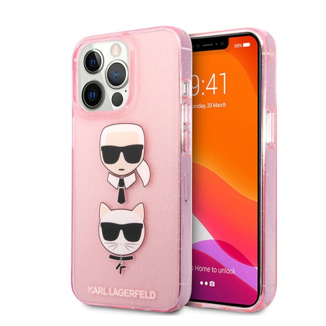 قاب کارل لاگرفلد مدل KLHCP13LKCTUGLP موبایل آیفون iPhone 13 Pro