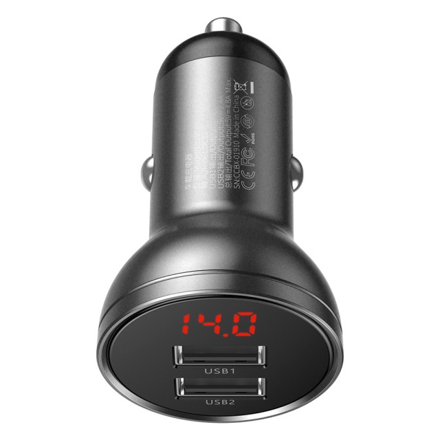 شارژر فندکی بیسوس مدل CCBX-0G توان 24 وات
