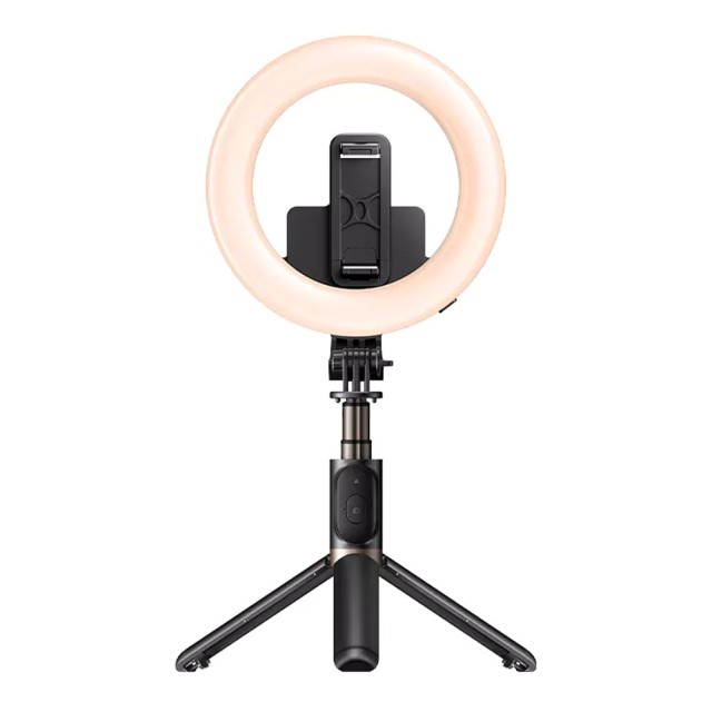 رینگ لایت و پایه نگهدارنده سلفی یسیدو YESIDO SELFIE STICK SF12 با ریموت