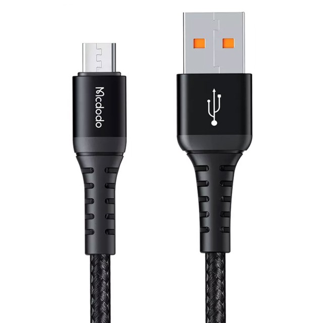 کابل شارژ USB به microUSB مک دودو مدل CA-2280 طول 0.2 متر توان 3 آمپر