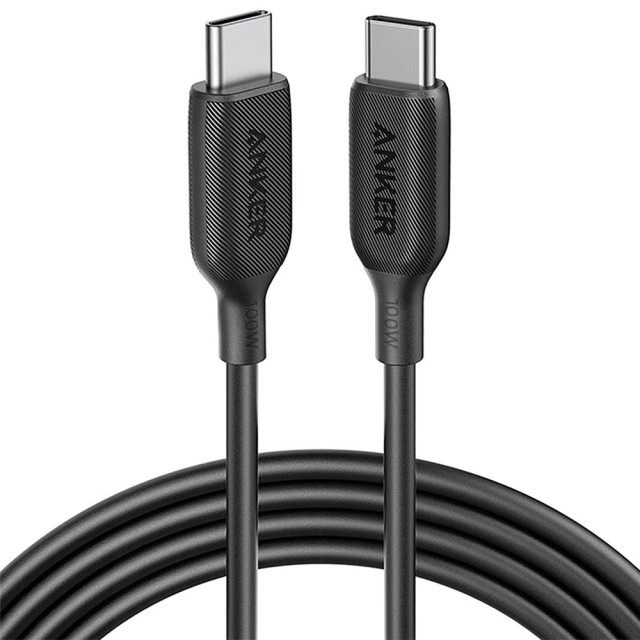 کابل شارژ USB-C به USB-C انکر مدل PowerLine III A8856H11 طول 1.8 متر توان 100 وات