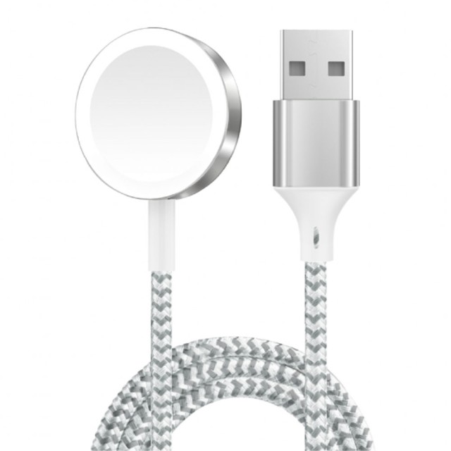 کابل تبدیل USB به شارژر اپل واچ گرین لاین GNMCCISL طول 1.2 متر توان 2.5 وات