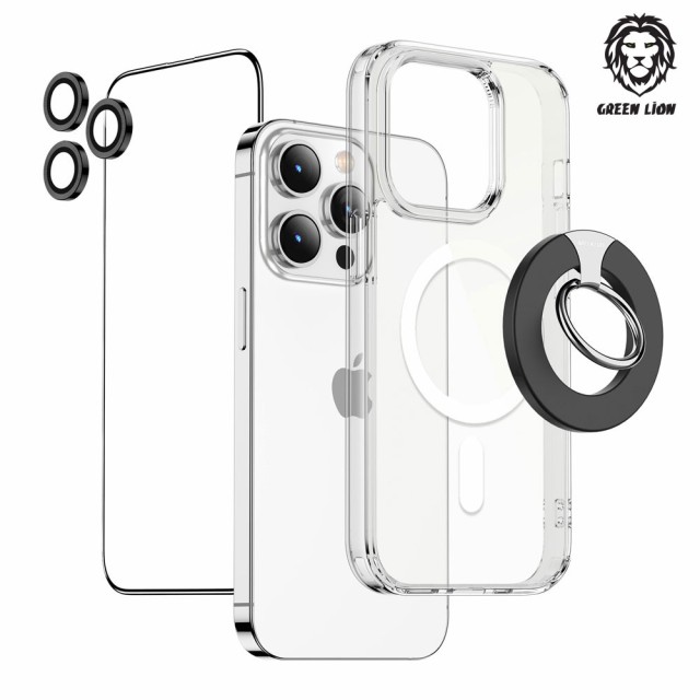 پک محافظتی 4 در 1 گرین لاین Protection Pack مدلGN4IN1P14P آیفون iPhone 14 Pro