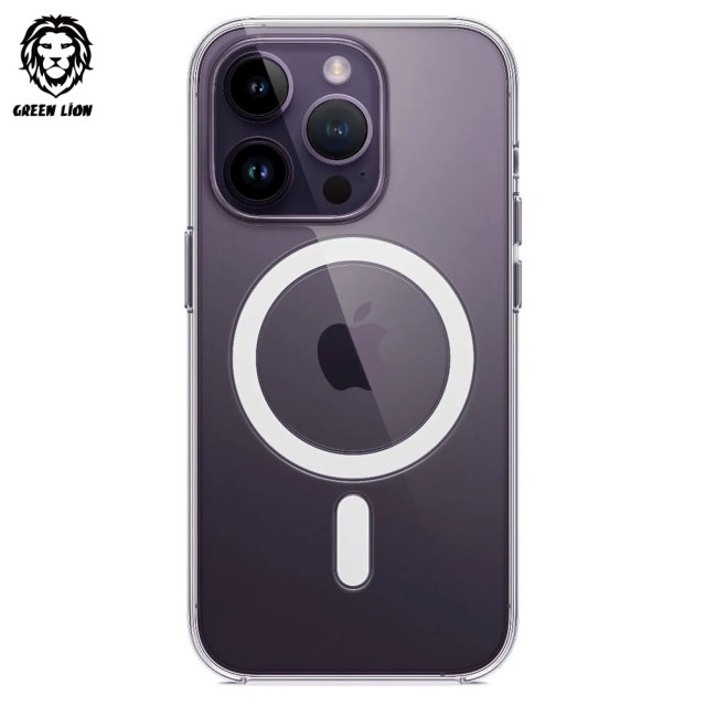 قاب Anti Shock Magsafe گرین لاین مدل GN360MAG14PCL آیفون iPhone 14 Pro