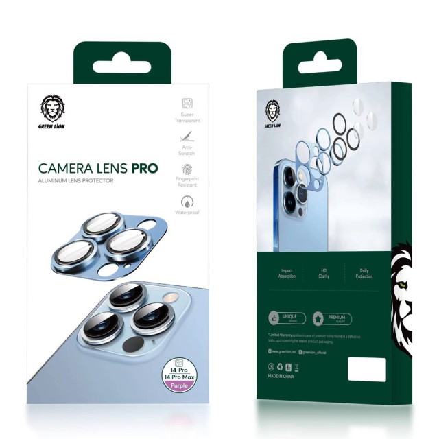محافظ لنز دوربین گرین لاین Camera Lens Pro آیفون iPhone 14 Pro Max/14 Pro