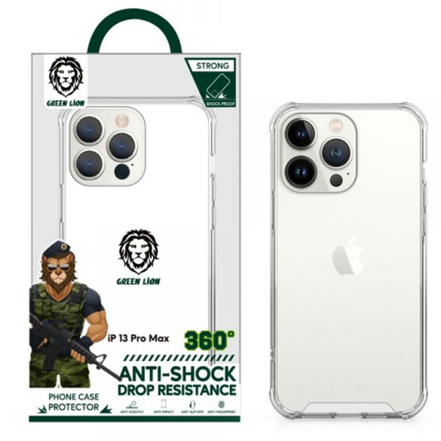 قاب Anti Shock 360° گرین لاین مدل GNI1261SHPCL آیفون iPhone 12/12 Pro