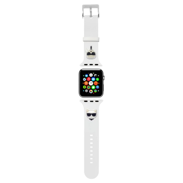بند سیلیکونی اپل واچ کارل 42/44 میلی متر Karl KLAWLSLCKW Watch Band