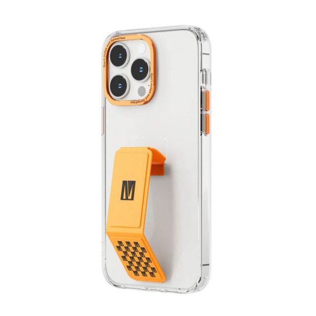 قاب شفاف لولوو Levelo Morphix Clara Leather Grip موبایل آیفون iPhone 14 Pro Max
