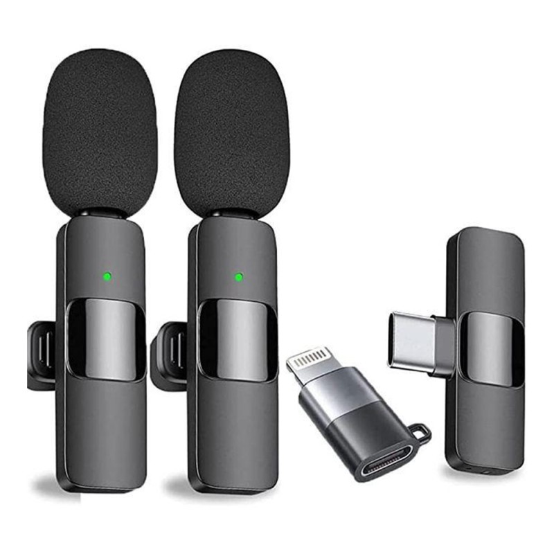 میکروفون یقه ای بی سیم گرین لاین مدل 3in1