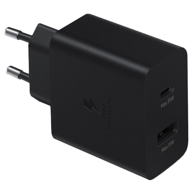 شارژر دیواری اورجینال سامسونگ مدل EP-TA220 توان 35 وات دو پین