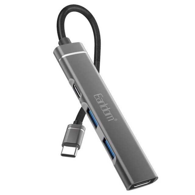 هاب تایپ سی 4 پورت ارلدام مدل ET-HUB19