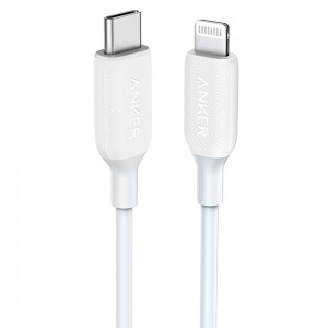 کابل شارژ Type-C به لایتنینگ انکر مدل PowerLine III A8833H21 طول 1.8 متر توان 18 وات