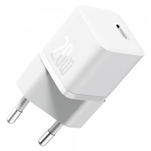 شارژر دیواری بیسوس GaN5 Fast Charger CCGAN20E5-M توان 20 وات