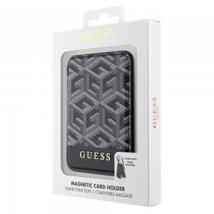 جا کارتی و استند مگ سیف گس مدل Guess G Cube Card Holder with MagSafe
