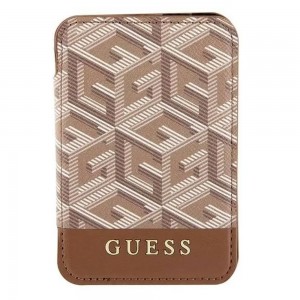 جا کارتی و استند مگ سیف گس مدل Guess G Cube Card Holder with MagSafe