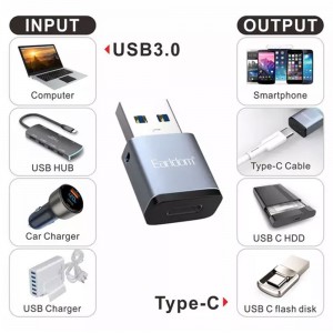 مبدل Type-C به OTG USB 3.0 ارلدام مدل ET-OT61