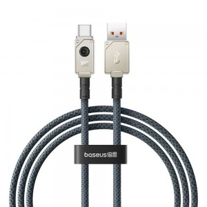 کابل شارژ USB به Type-C بیسوس مدل Unbreakable CB000050 P10355801111-01 طول 2 متر توان 100 وات