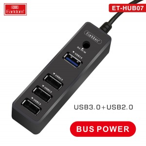 هاب 4 پورت ارلدام مدل ET-HUB07