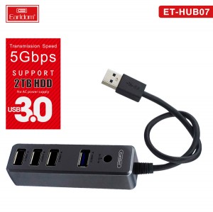 هاب 4 پورت ارلدام مدل ET-HUB07