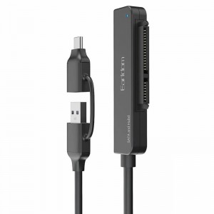 مبدل USB 3.0 و تایپ سی به SATA ارلدام مدل ET-W36