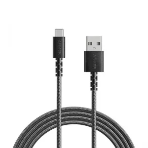 کابل شارژ USB به Type-C انکر مدل PowerLine Select+ A8023 طول 1.8 متر توان 2 آمپر
