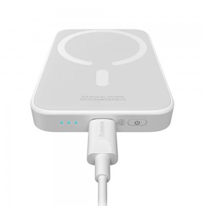 پاوربانک مگنتی بیسوس مدل Baseus Magnetic Mini PPCXM06 ظرفیت 6000 توان 20 وات