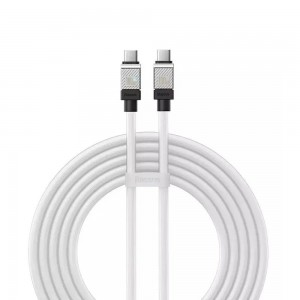 کابل شارژ USB-C به USB-C بیسوس مدل CoolPlay CB000047 CAKW000301 طول 2 متر توان 100 وات